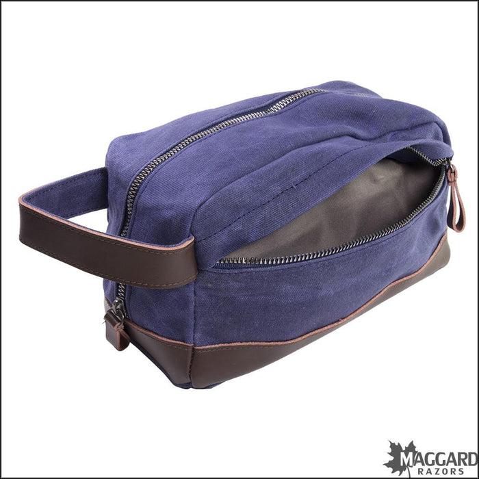maggard-razors-waxed-canvas-leeather-dopp-kit-bag-blue-2